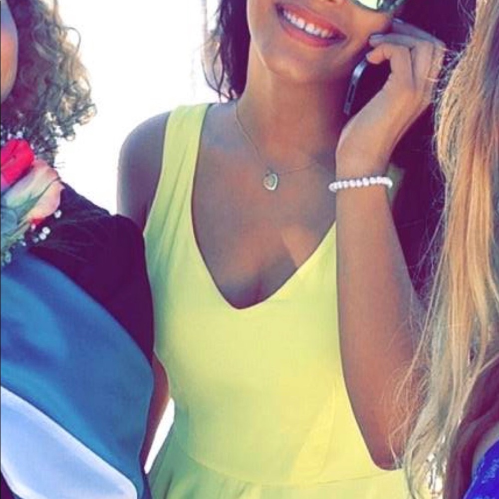YELLOW romper